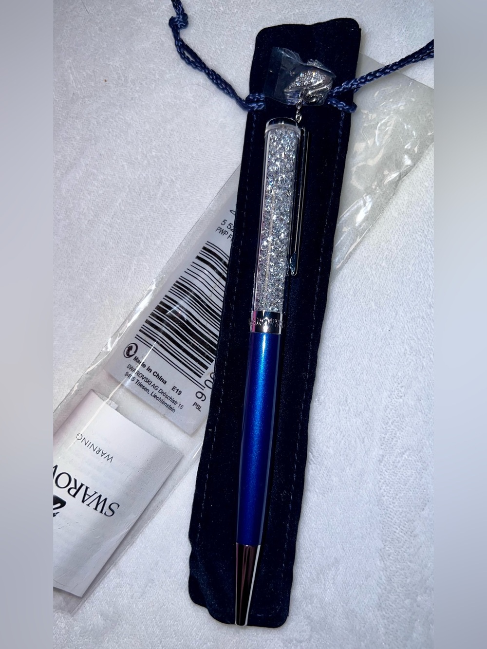 Swarovski FW19 Swan Charm Pen NWT